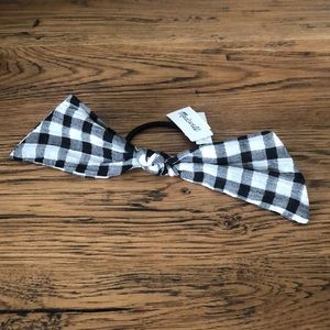 Madewell hair tie, hair bow
